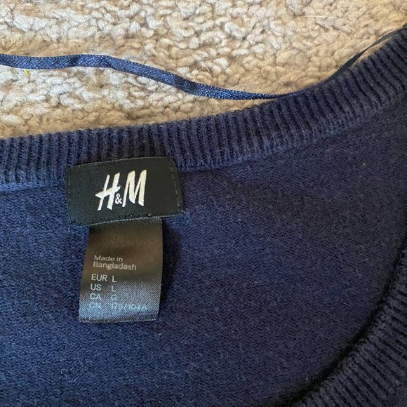 H&M Navy Cardigan - Picture 3 of 3